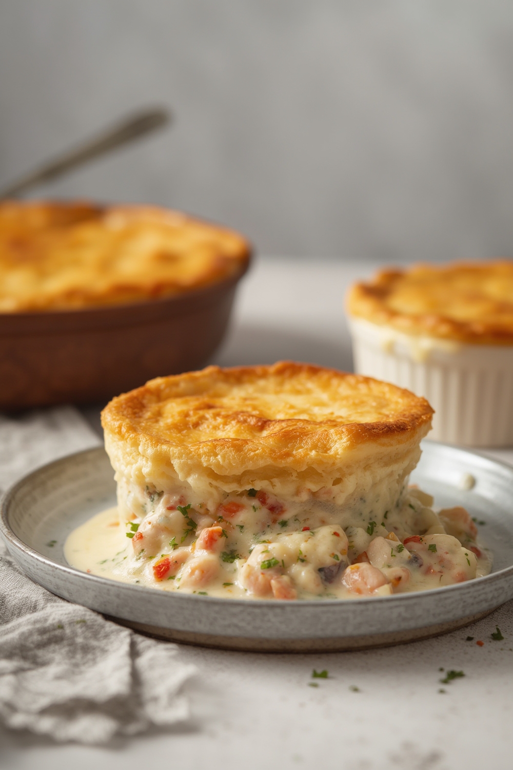 Chicken Pot Pie serving photo
