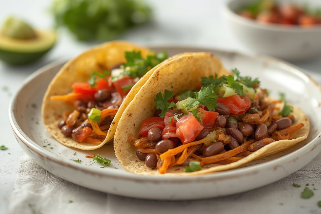 Vegan Black Bean Tacos Recipe