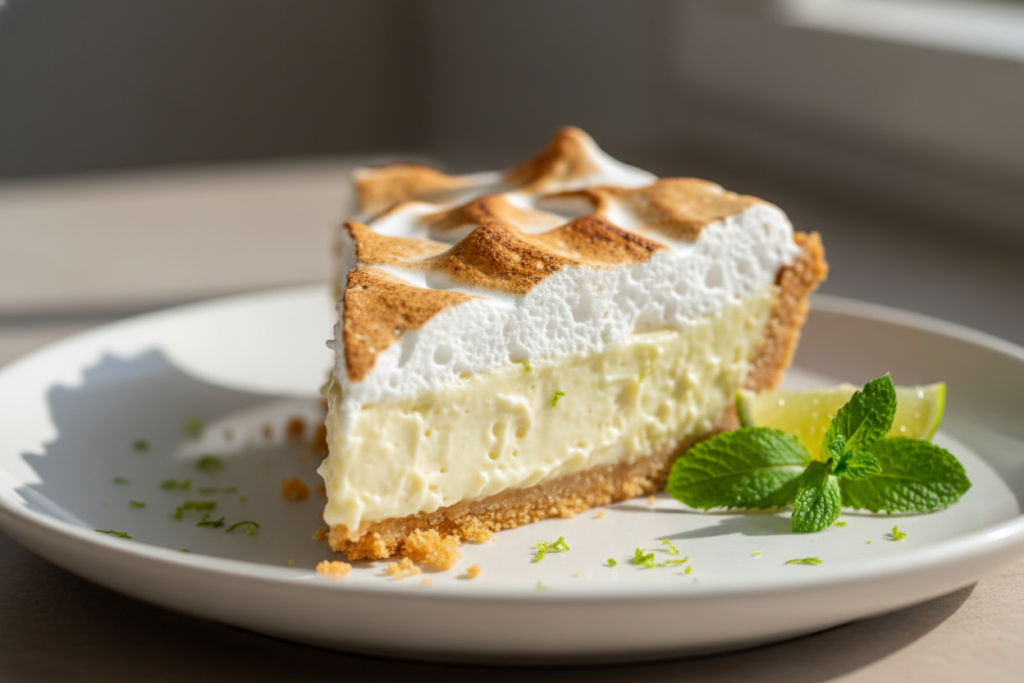 The Best Creamy Key Lime Pie Recipe with Graham Crust