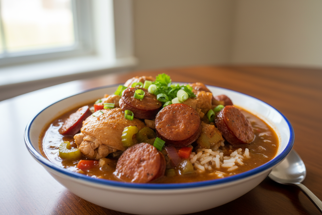 Chicken and Sausage Gumbo