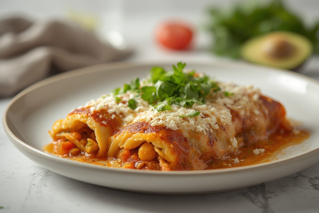 Easy 30-Minute Veggie Enchiladas